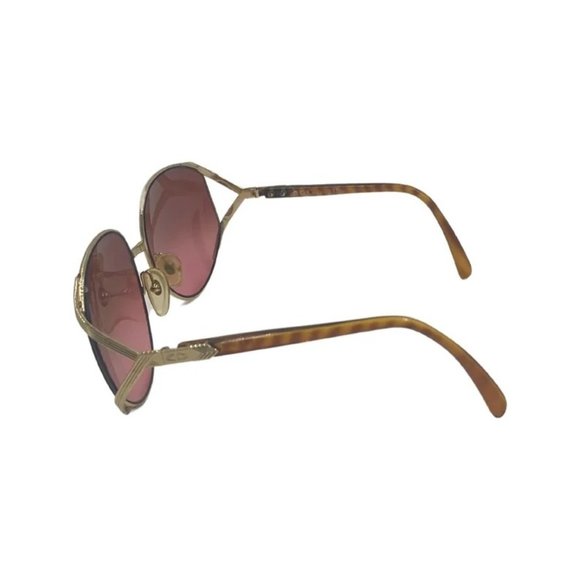 Butterfly 70s CHRISTIAN DIOR Style 2250 Sunglasses Eyewear Gold Metal Frames main image 8